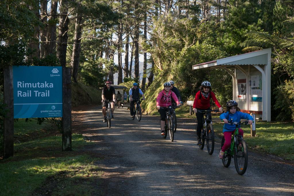 Kaitoke entrance to the Pakuratahi Regional Park. 