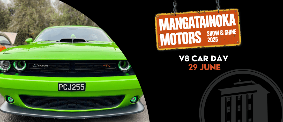 Mangatanioka Motors V8 Car Day