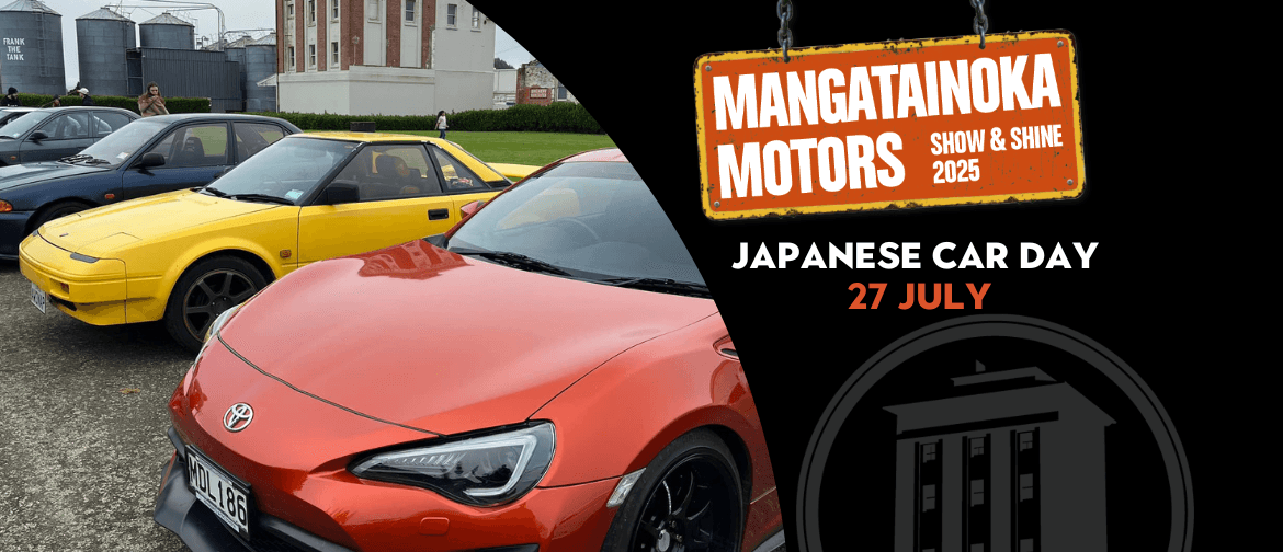 Mangatainoka Motors Japanese Car Day