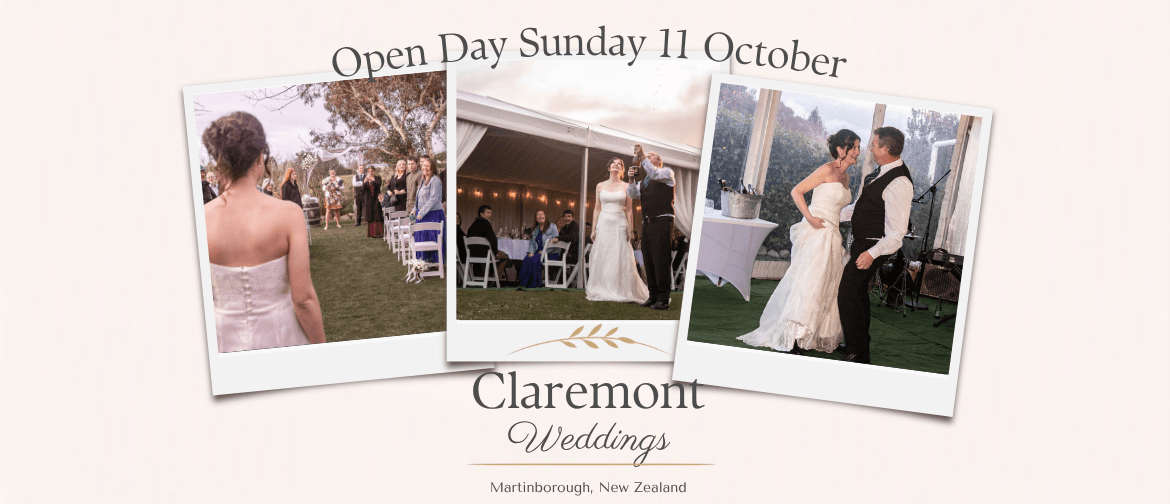 Your Claremont Wedding Experience - Open Day