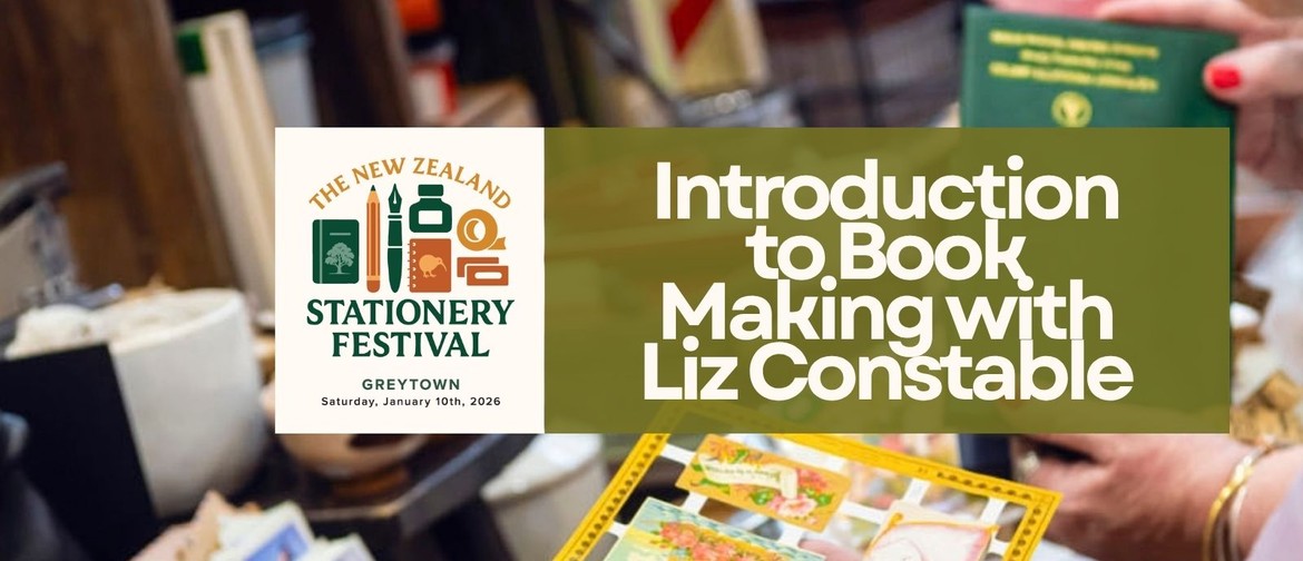 Introduction to Book Making with Liz Constable
