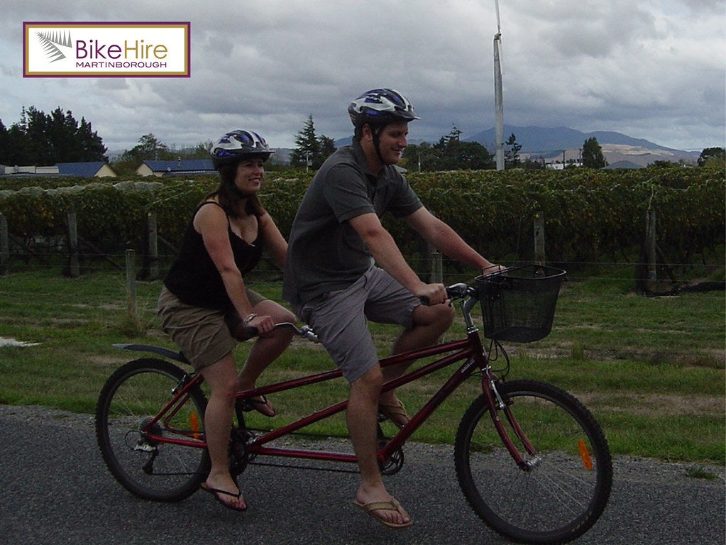 Tour the wineries by tandem