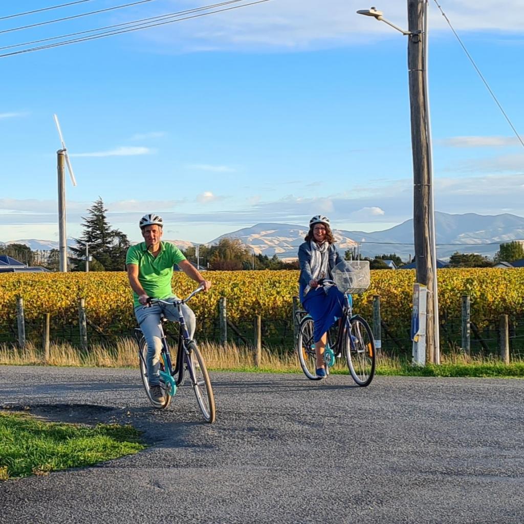 Cycle the Vineyards with bike hire from Martinborough TOP 10.