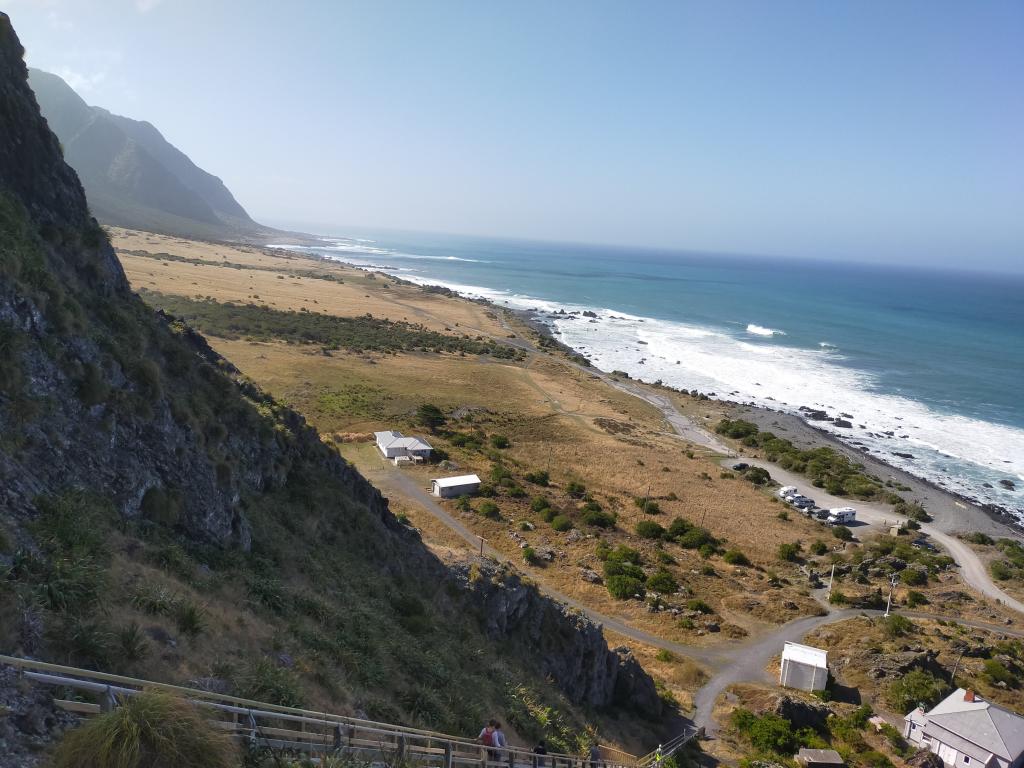 Stunning scenery at Cape Palliser