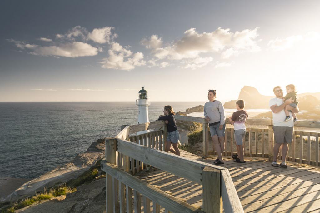 Family At Castlepoint