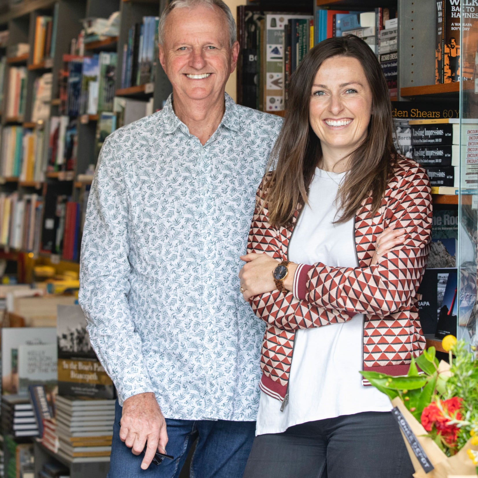 Owners of bookshop