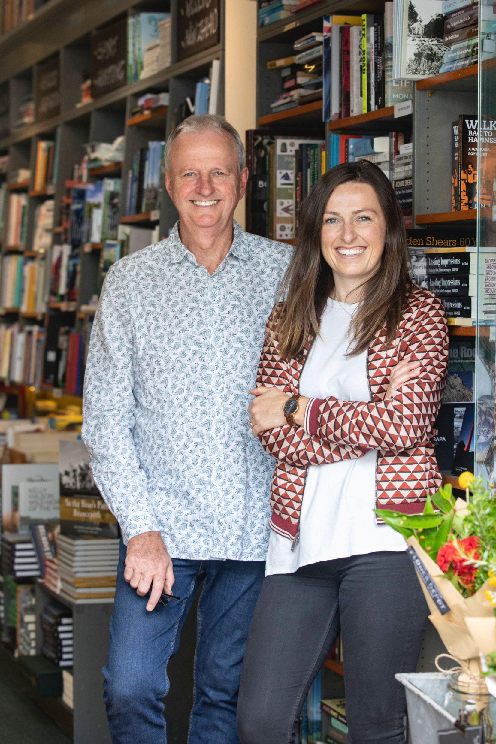 Owners of bookshop