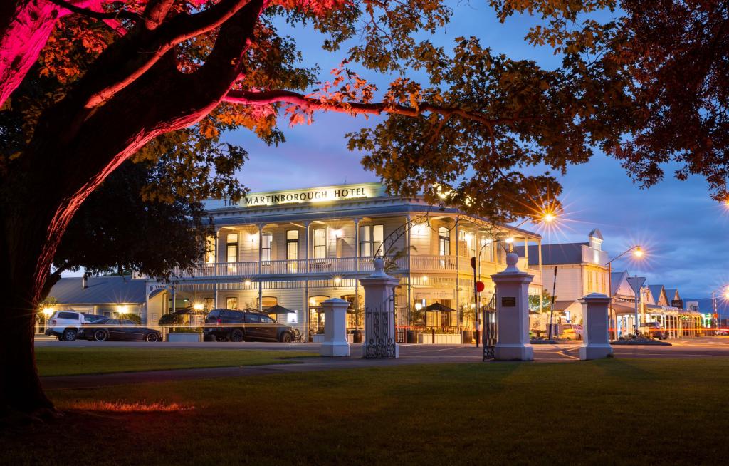 Dusk at the Hotel