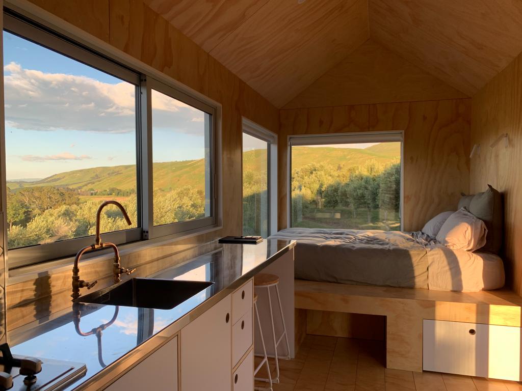 Watch the sunrises, sunsets and rainbows without even needing to get out of bed.