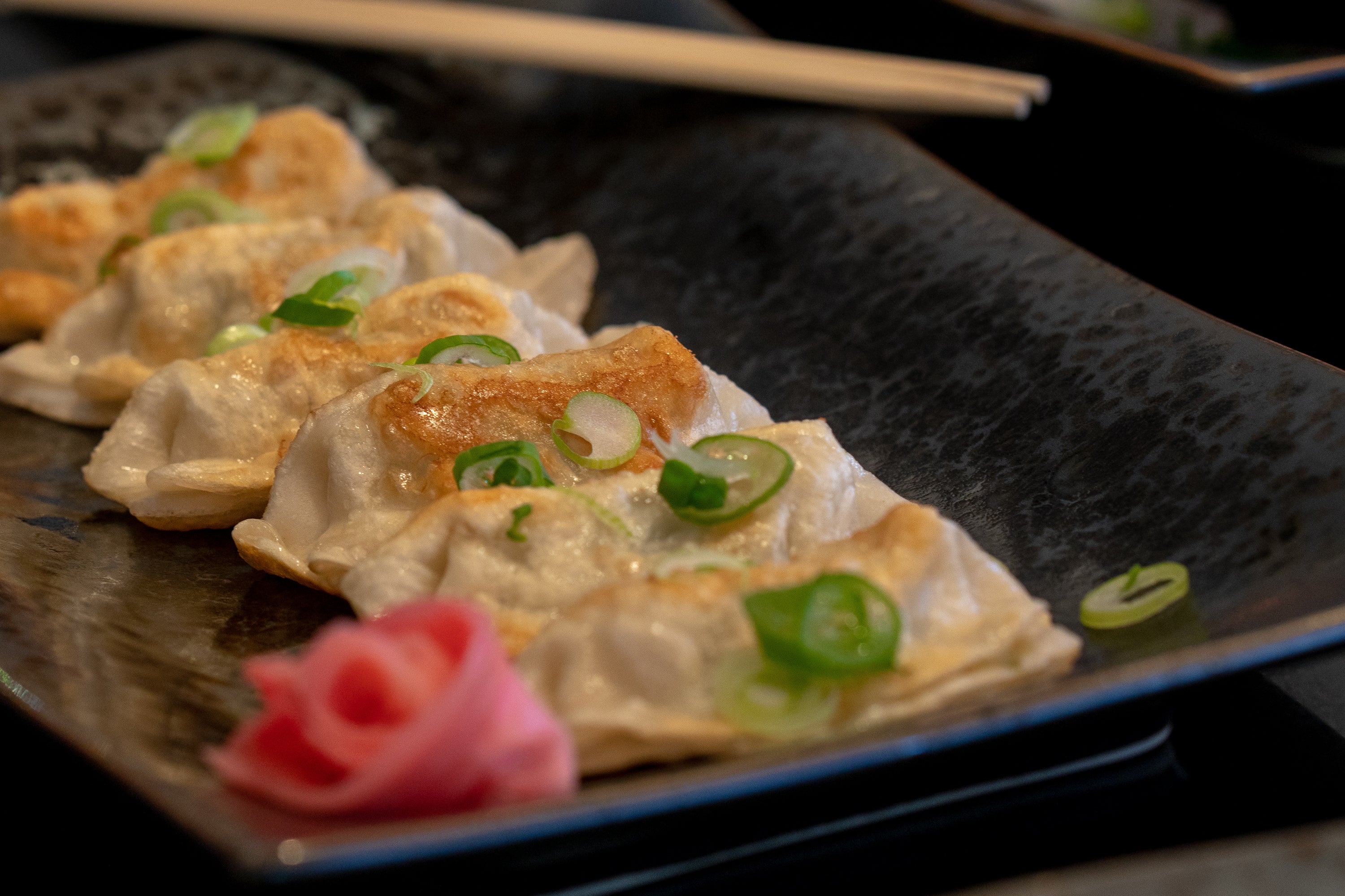 Close up of food on plate 