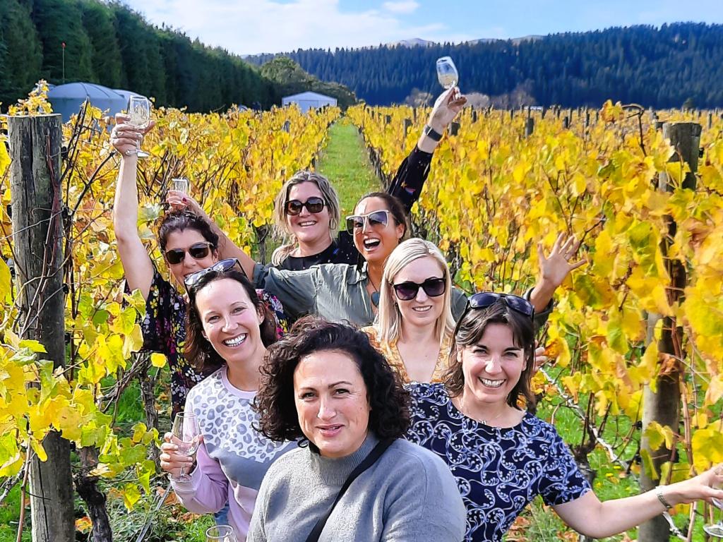 Wine tasting group