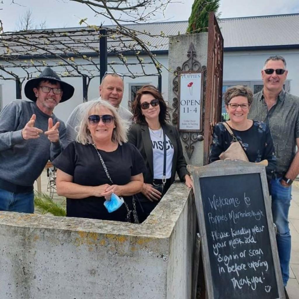 Full-Day Wine Tour Group at Poppies