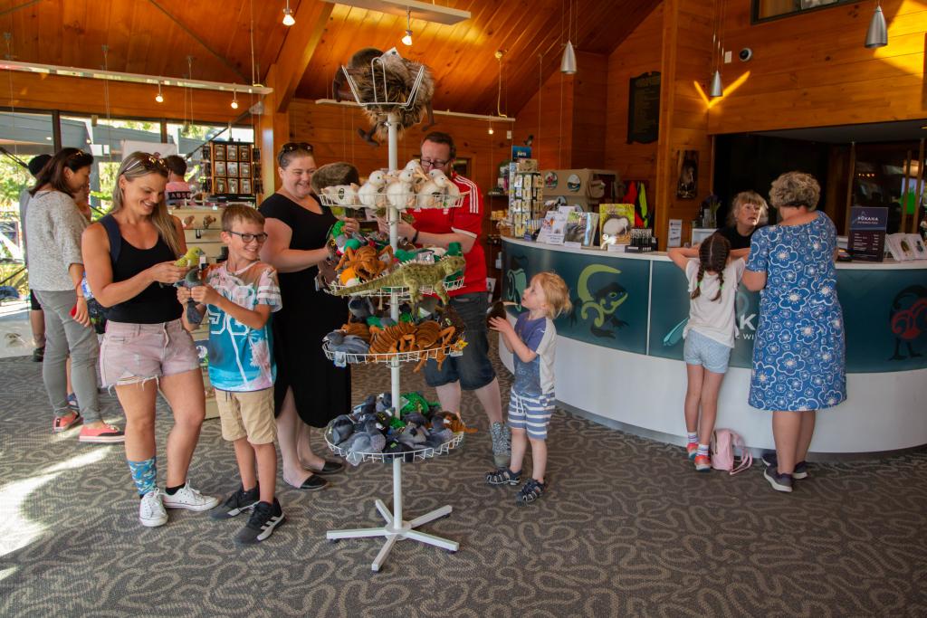 Pūkaha National Wildlife Centre Visitor Centre and nature-inspired gift shop