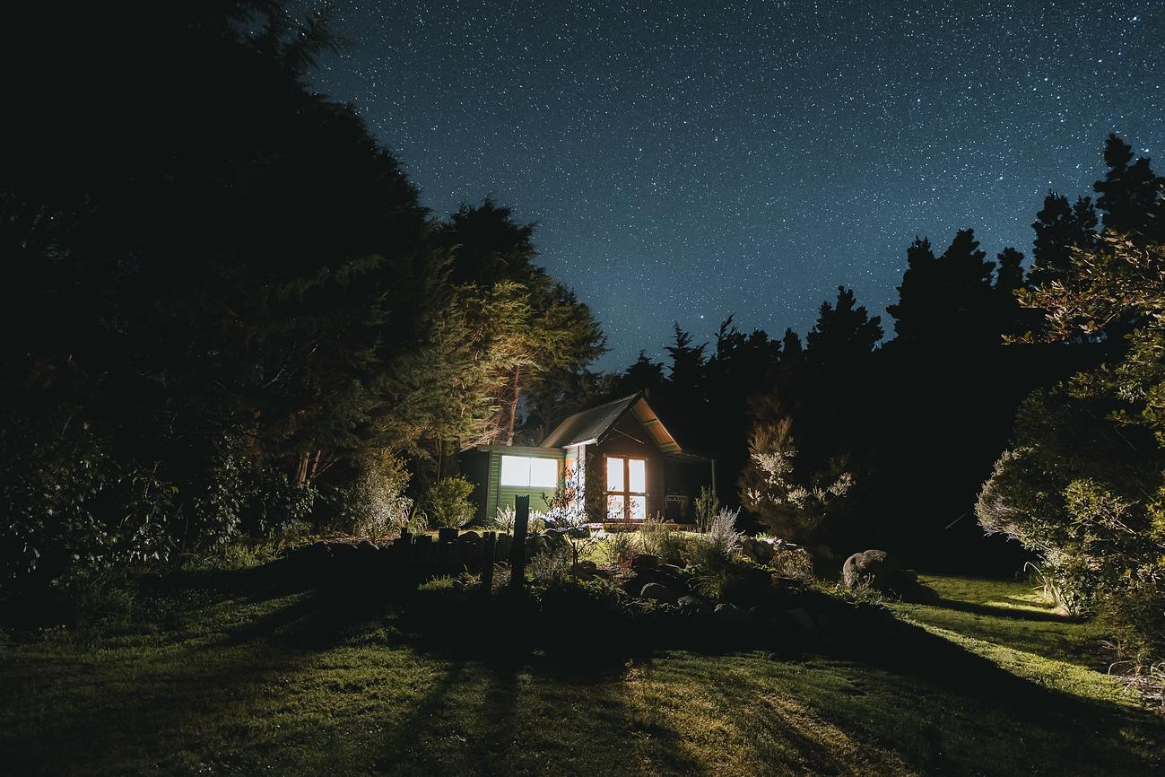 Experience beautiful star filled evenings up under the mountains.