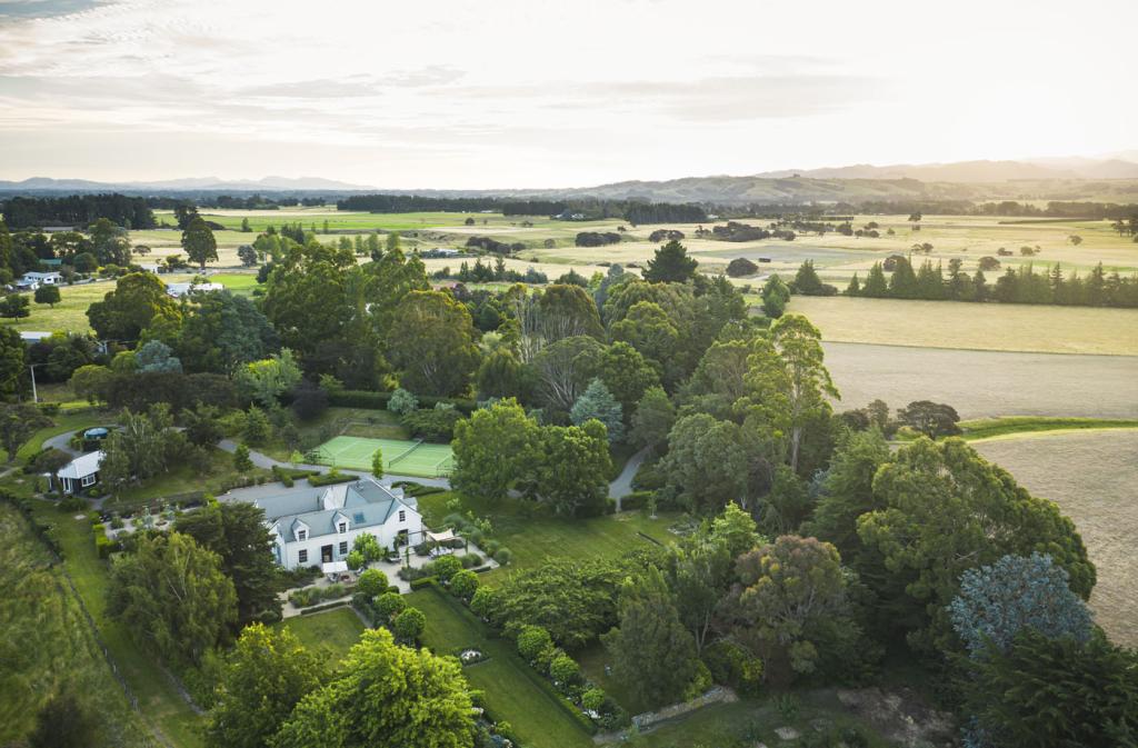 Sunset at Ranginui Retreat