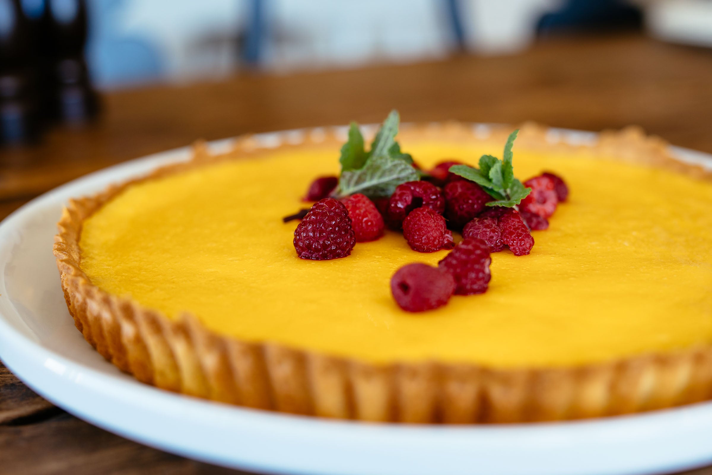 Our signature Lemon Tart - a real treat amongst the walkers.