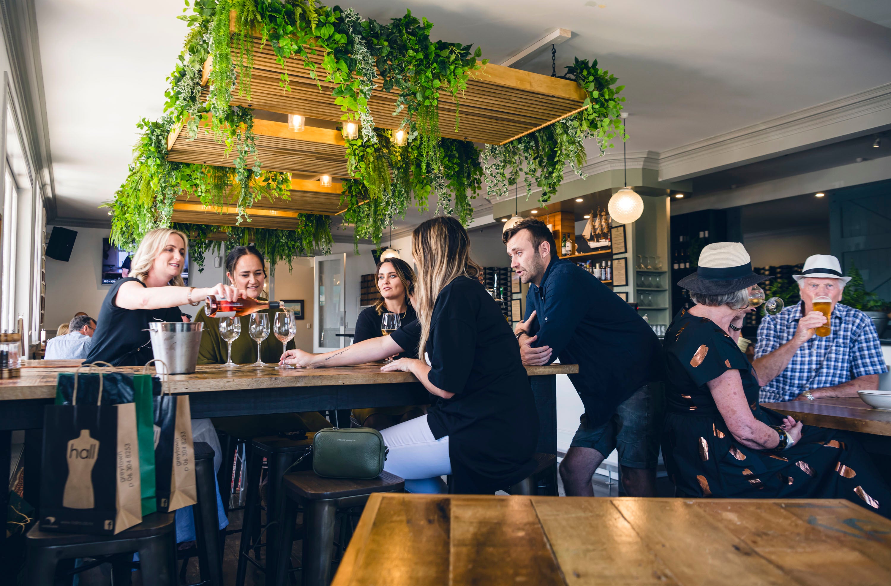 People inside bar 