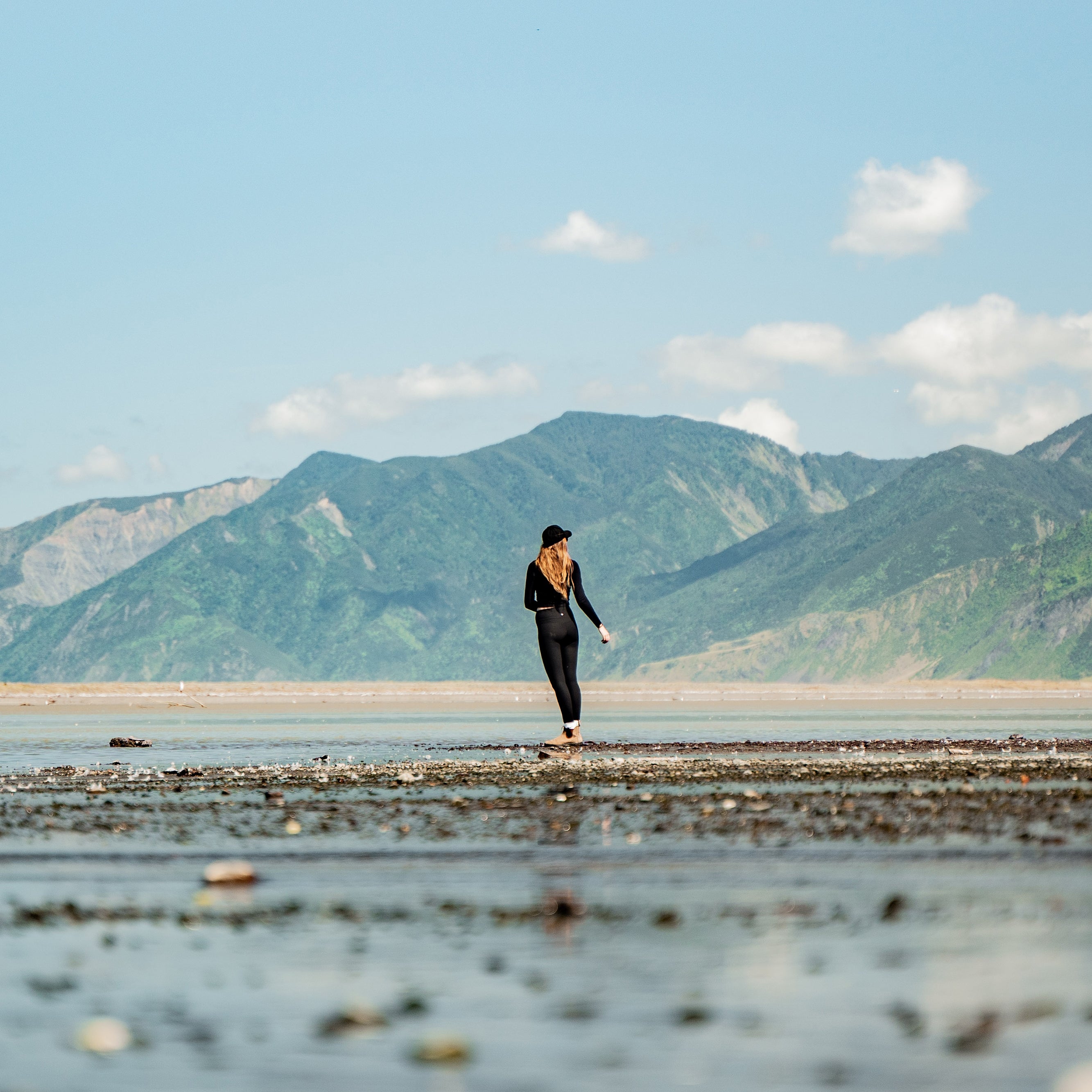 Girl on beach 