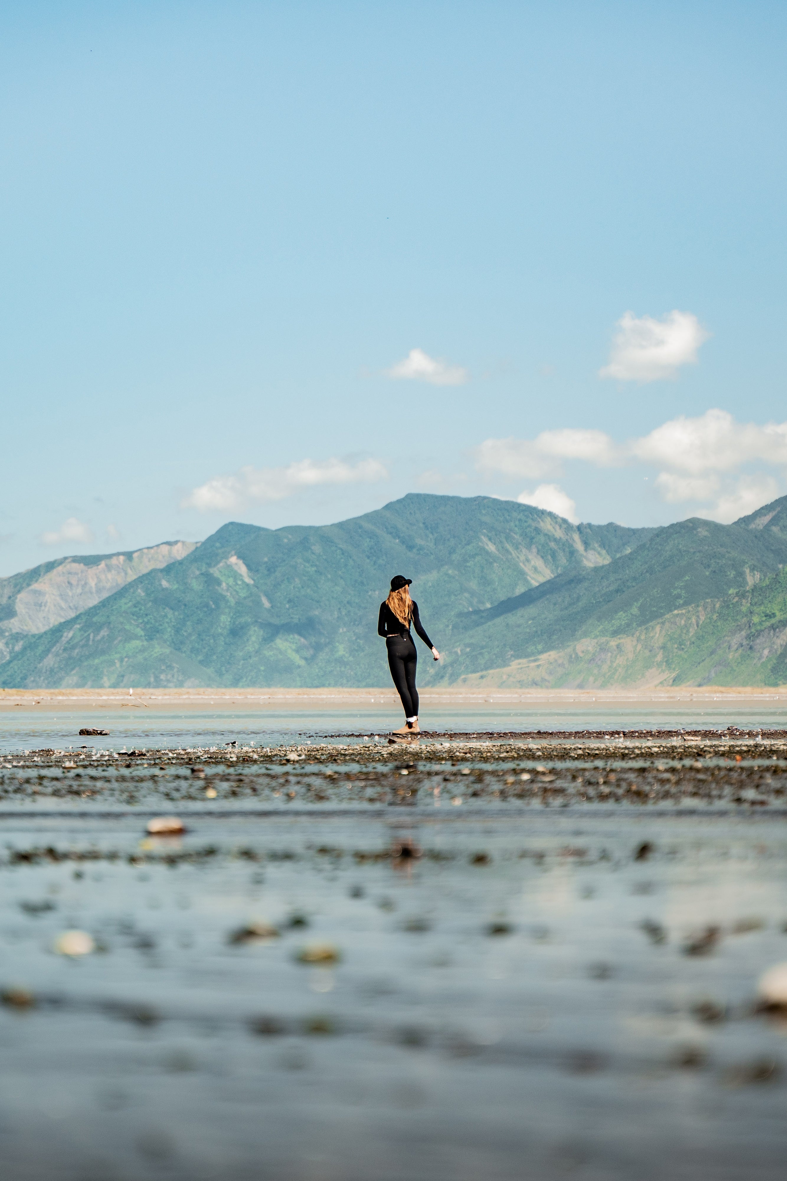 Girl on beach 