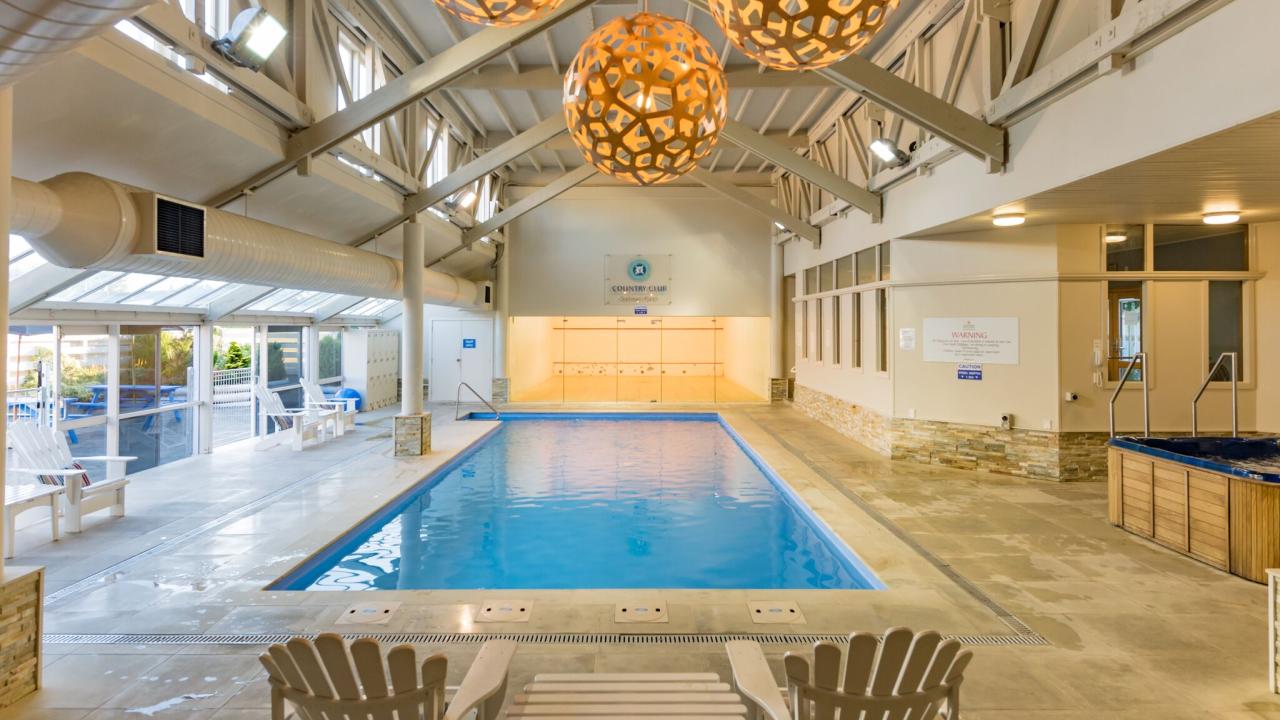 Indoor Pool and Squash Court