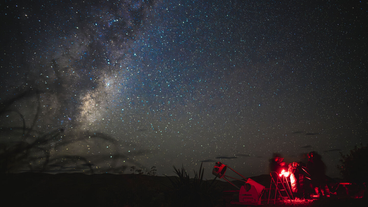 The skyscape at Star Safari is fabulous with the Milky-Way arching horizon to horizon.