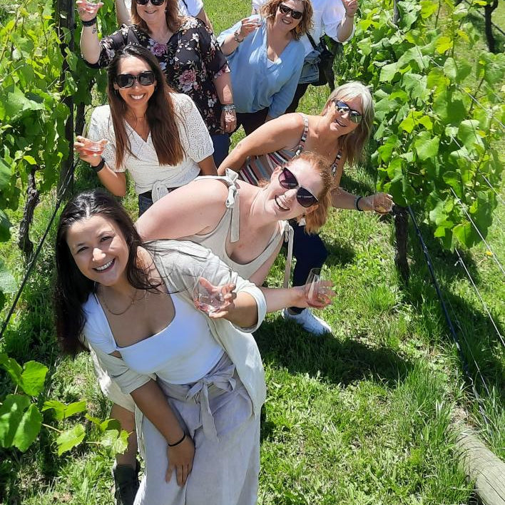 Wine tasting group
