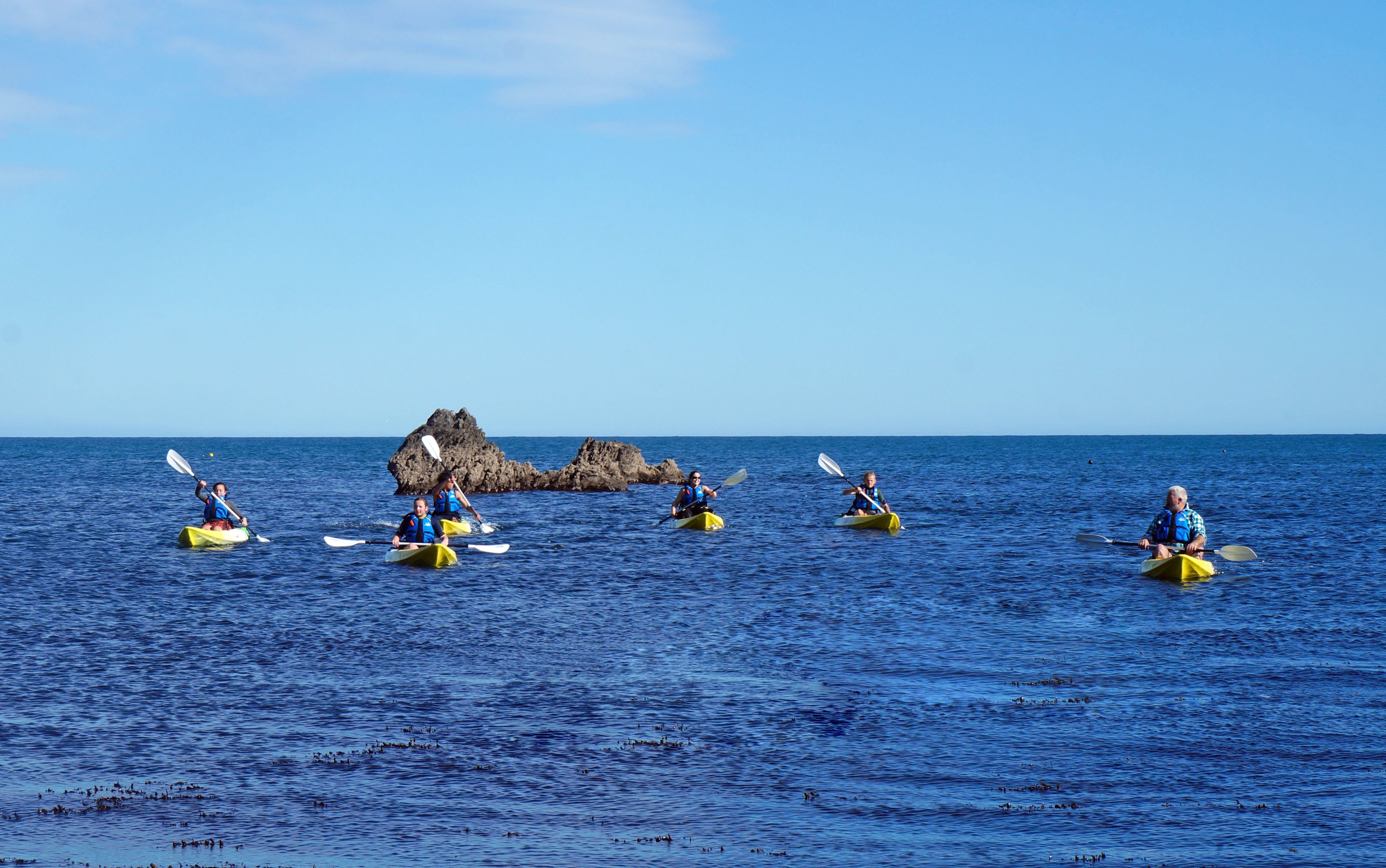 Kayaking, one of the many activities