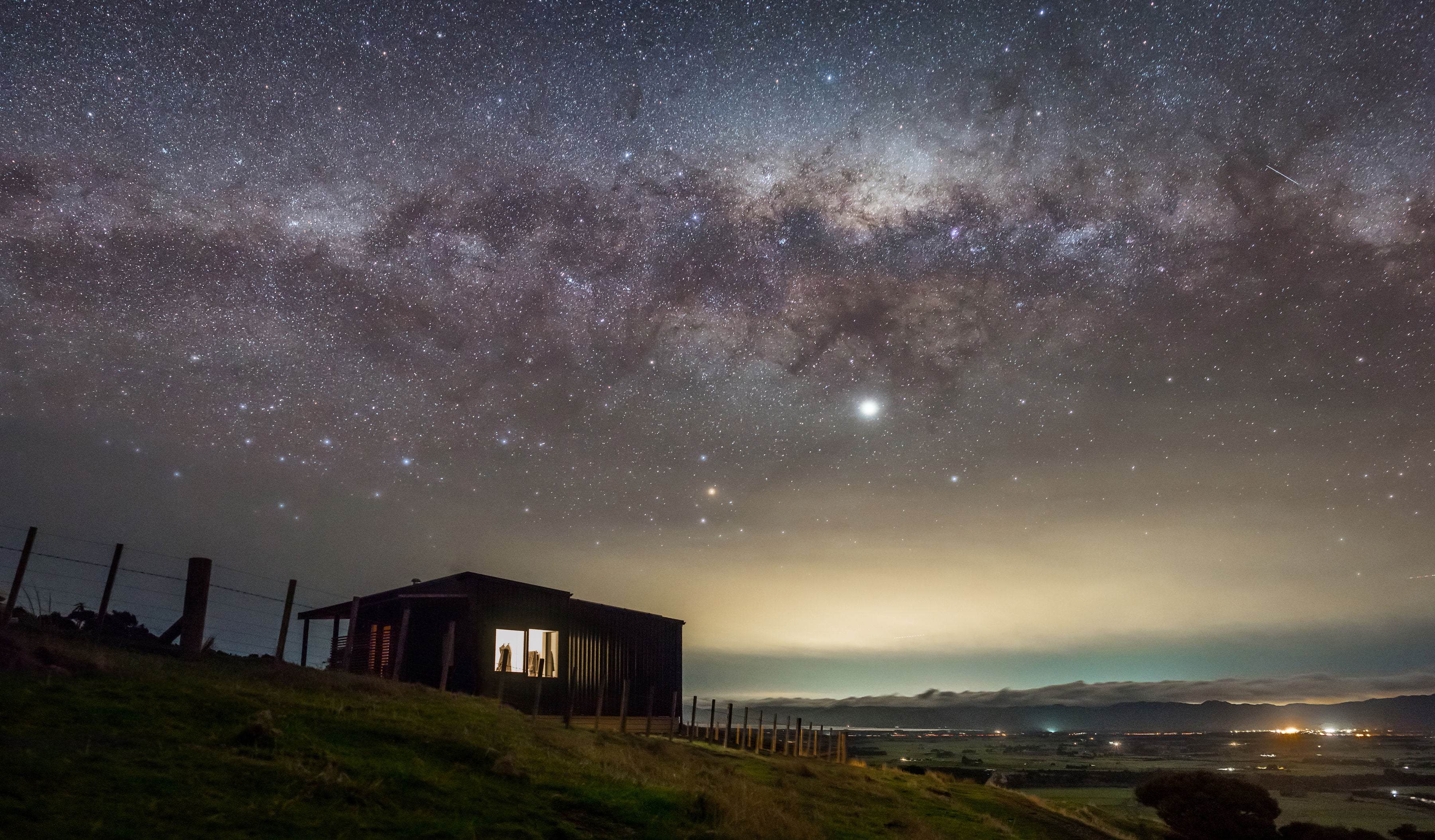 Stunning night sky.